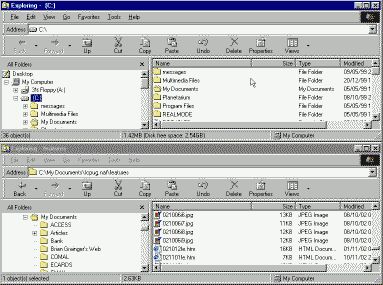 Dual Windows Explorer